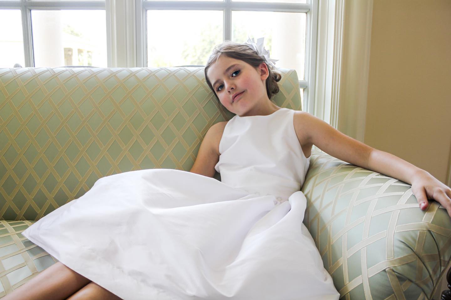 Flower girl classic dress