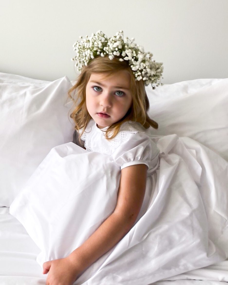 Flower crown and accessories for flower girl