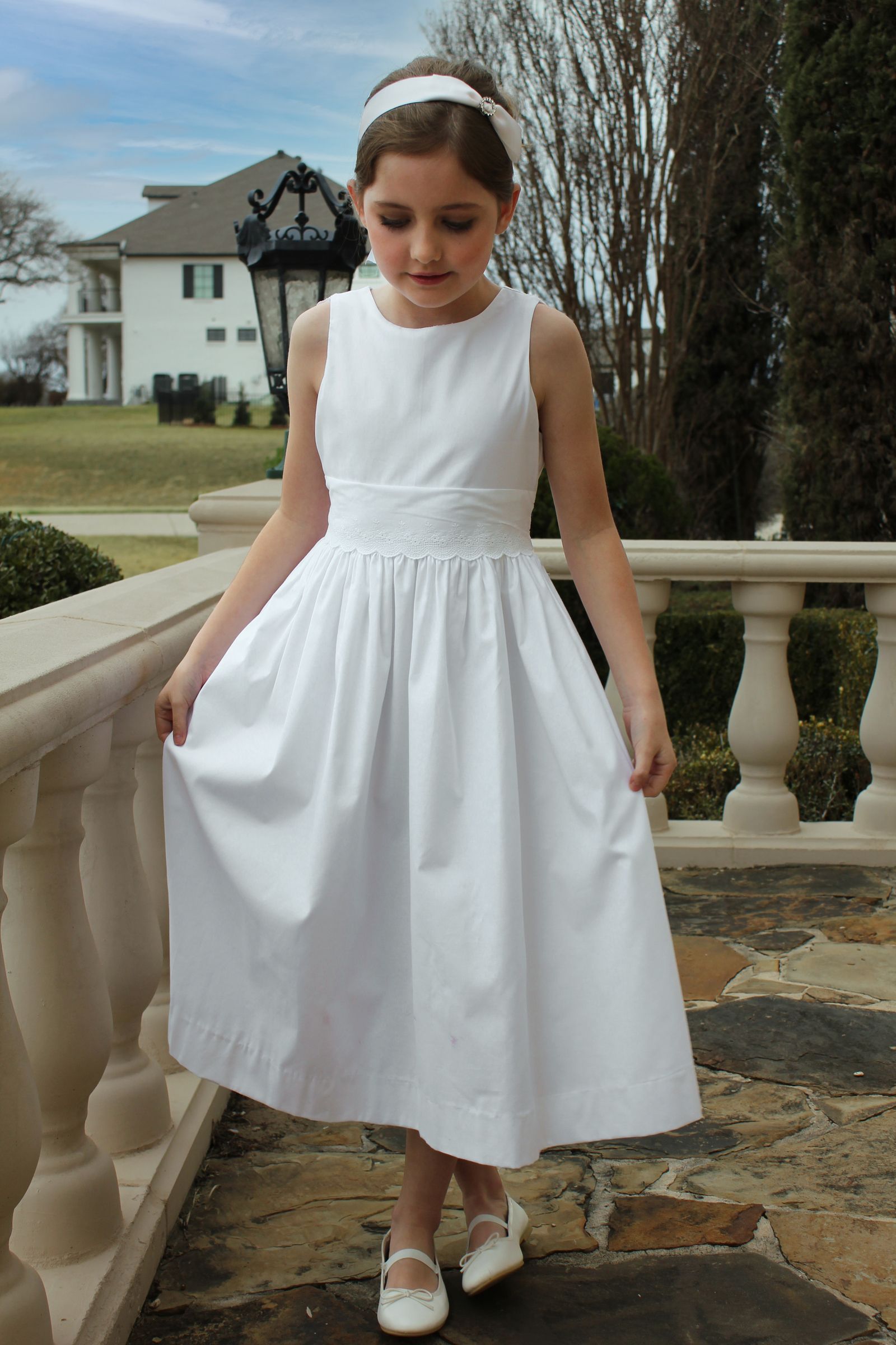 Cotton Communion Dress