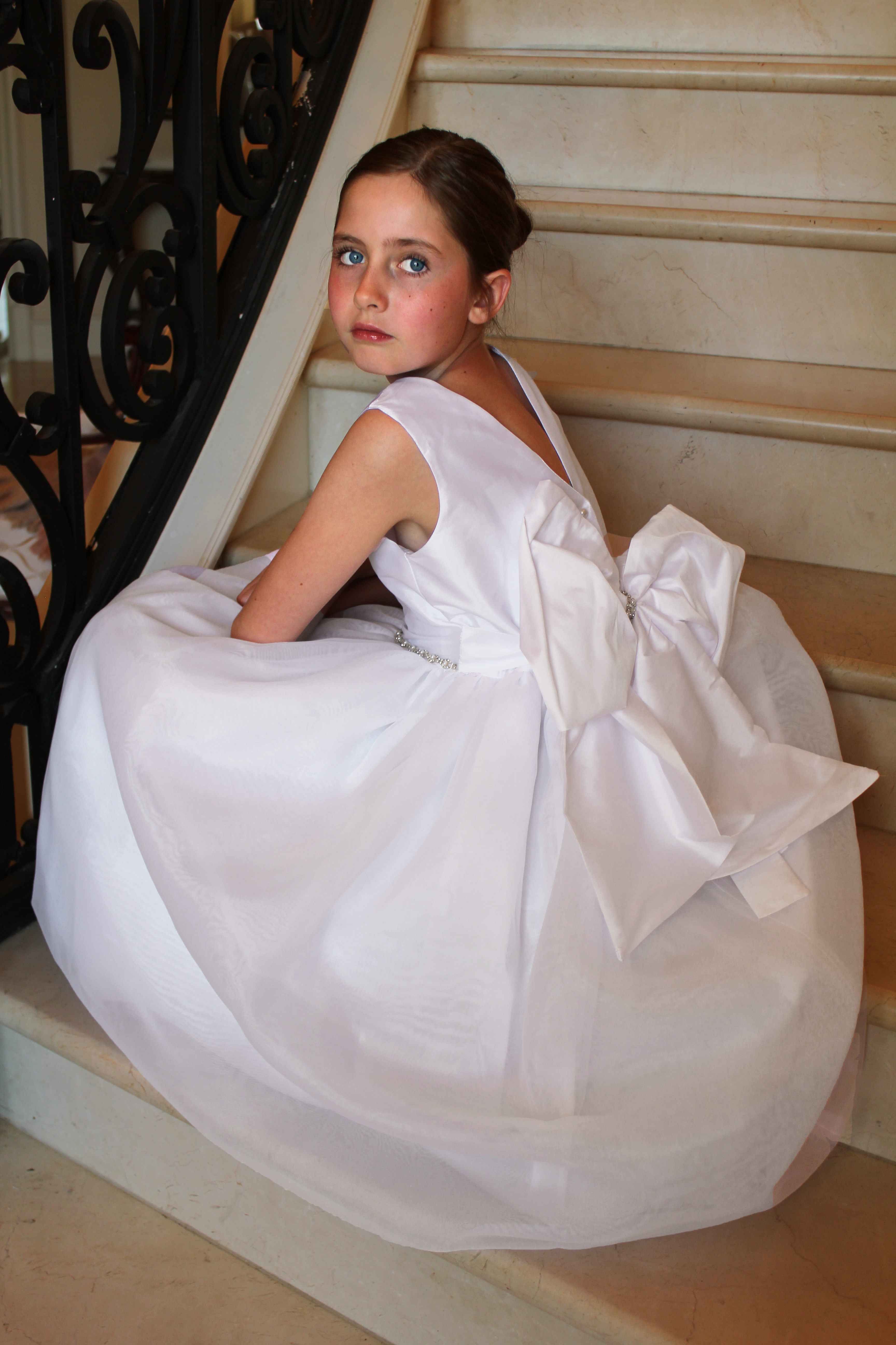 Taffeta & Organza with Bow