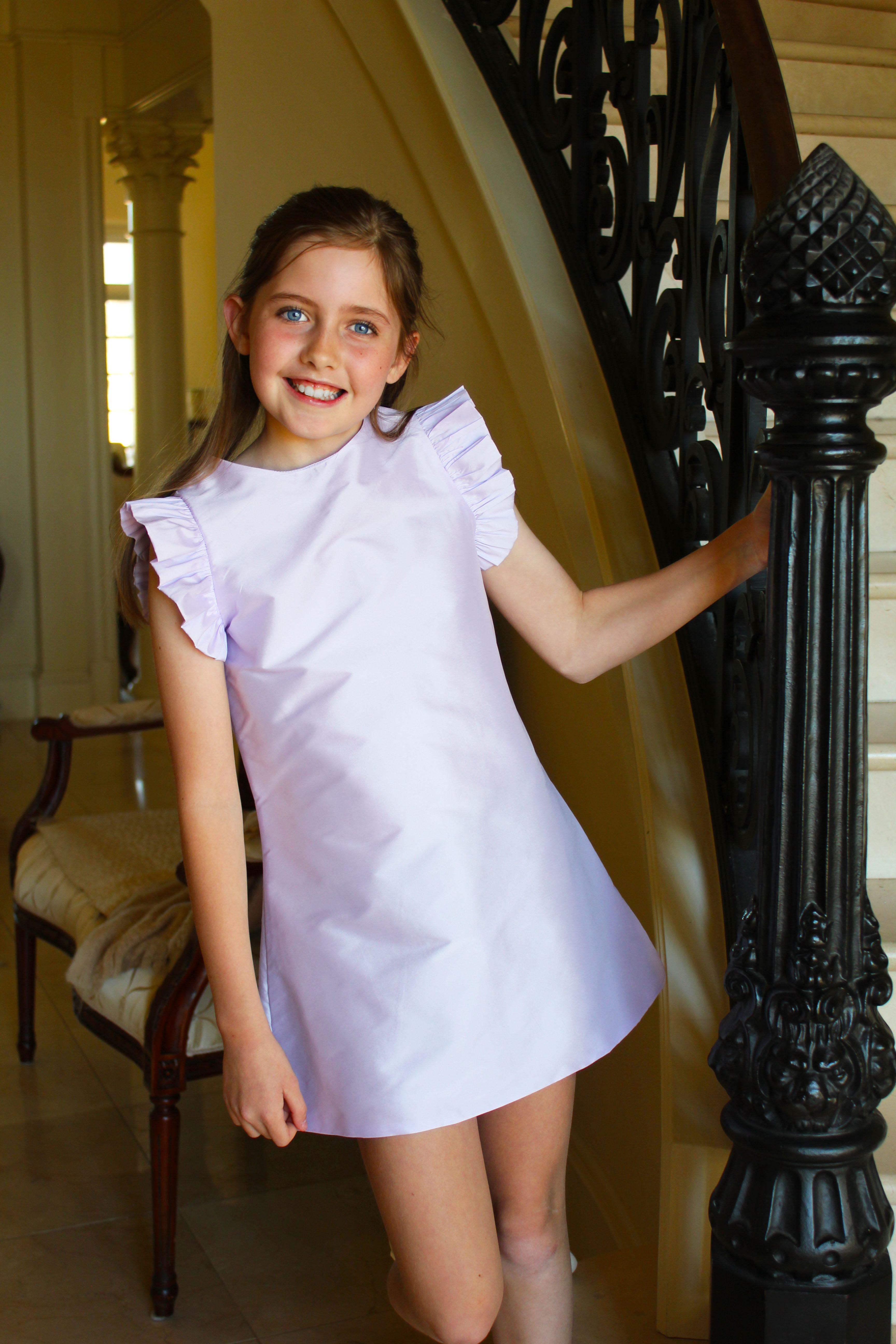 Lilac Flutter Sleeve